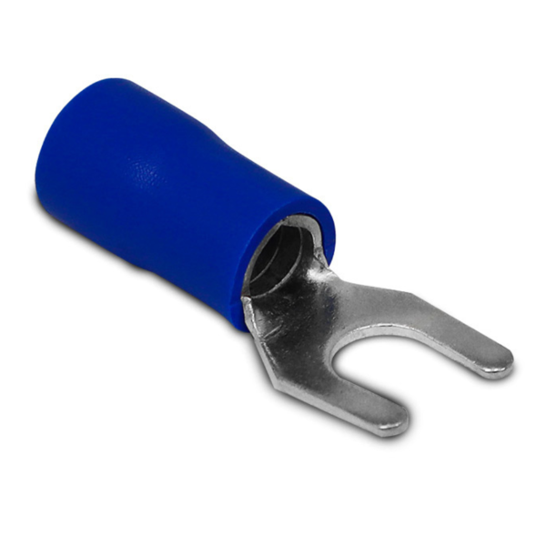 Kit Terminal Pré-isolado Sv Forquilha 8,5mm | Cabo 16mm² | Az